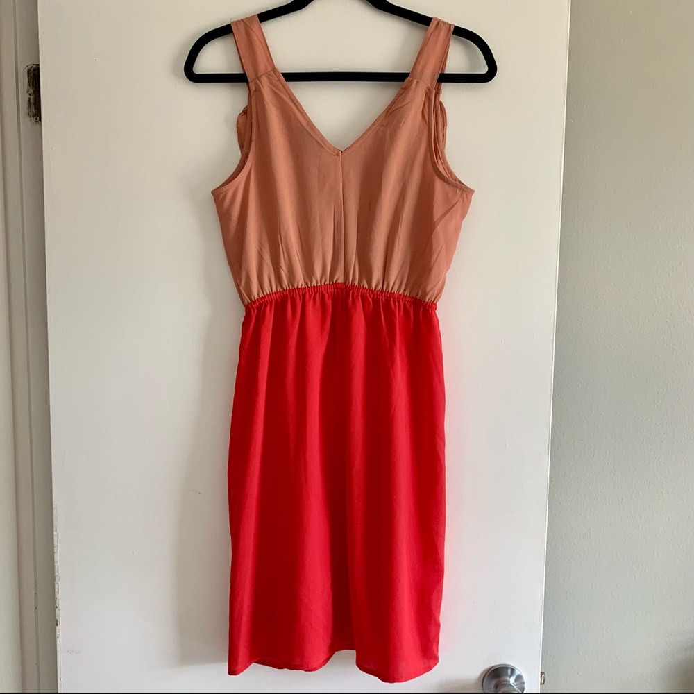 Mossimo Two-Tone Ruffle Dress - Picture 4 of 6
